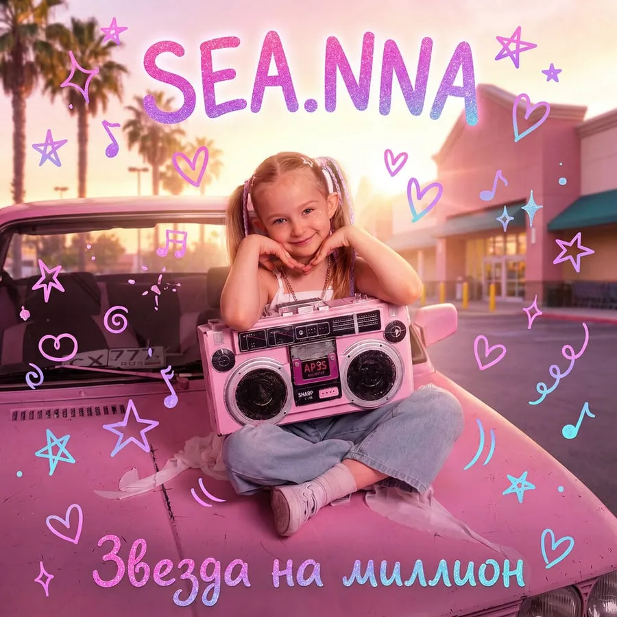 Обложка релиза «Звезда на миллион» — SEA.NNA